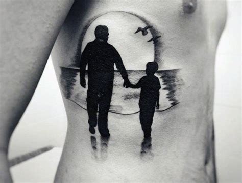 Tatuaggio padre figlio